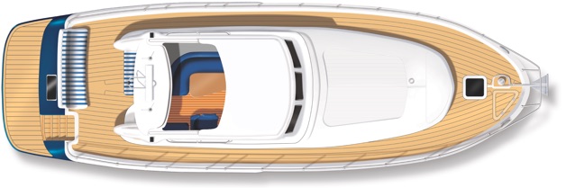 E3 yacht deck plan