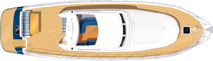 E4 yacht deck plan