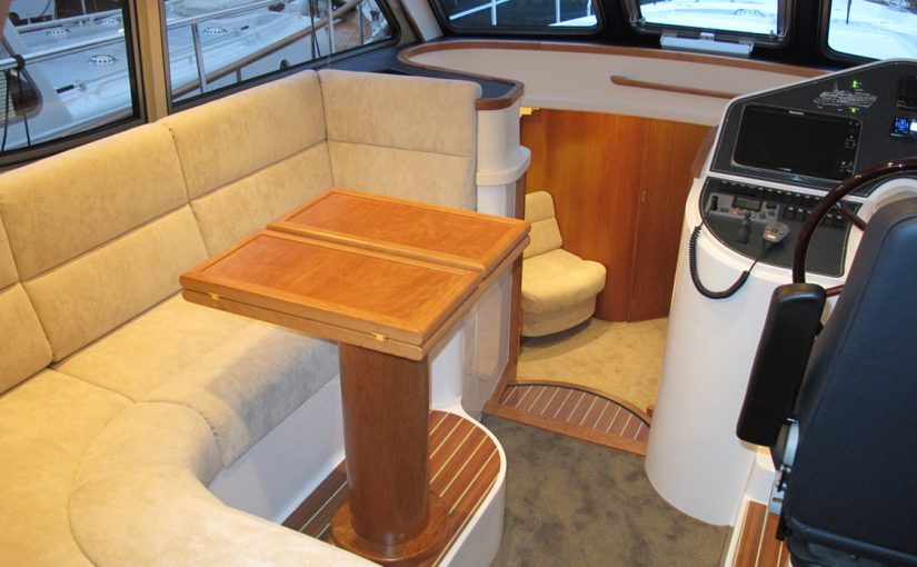 Even more space in the pilot house…